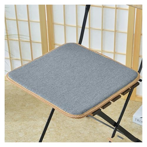MCNDSI Sitzkissen Quadratische 40/45/50/55 cm Polster Auflage Gemütliche Stuhlkissen Sitzpolster Stuhlauflage Sitzpolster für Gartenstuhl Küche oder Esszimmer Quadrat(Colour11,22inchx22inch/55X55cm) von MCNDSI