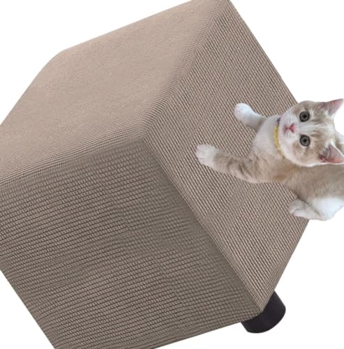 Ottomane Schonbezug Hockerbezug, 40x40/50x50/60x60 Hocker Husse für Fußhocker Quadratisch/Rechteckig, Stretch Bezug Ottomane Abdeckung Überzug Hocker Protector Waschbar Hockerabdeckung ( Color : #9 , von MCNDSI