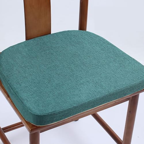 Stuhlkissen Mit BäNdern, Verdicktes Hockerpolster Mit Rutschfestem Design Weiches Sitzkissen Mit Abnehmbarem Bezug für Zuhause BüRo Bodenmeditation Drinnen und DraußEn(#10,41x36x36x3cm) von MCNDSI