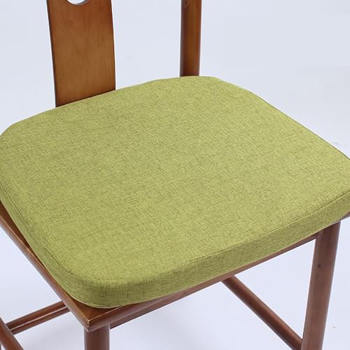 Stuhlkissen Mit BäNdern, Verdicktes Hockerpolster Mit Rutschfestem Design Weiches Sitzkissen Mit Abnehmbarem Bezug für Zuhause BüRo Bodenmeditation Drinnen und DraußEn(#3,42x40x36x4cm) von MCNDSI