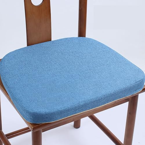 Stuhlkissen Mit BäNdern, Verdicktes Hockerpolster Mit Rutschfestem Design Weiches Sitzkissen Mit Abnehmbarem Bezug für Zuhause BüRo Bodenmeditation Drinnen und DraußEn(# 4,42x40x36x4cm) von MCNDSI