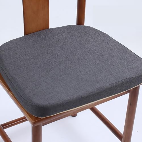 Stuhlkissen Mit BäNdern, Verdicktes Hockerpolster Mit Rutschfestem Design Weiches Sitzkissen Mit Abnehmbarem Bezug für Zuhause BüRo Bodenmeditation Drinnen und DraußEn(# 5,45x42x38x4cm) von MCNDSI