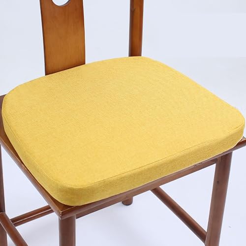 Stuhlkissen Mit BäNdern, Verdicktes Hockerpolster Mit Rutschfestem Design Weiches Sitzkissen Mit Abnehmbarem Bezug für Zuhause BüRo Bodenmeditation Drinnen und DraußEn(#6,42x40x36x4cm) von MCNDSI