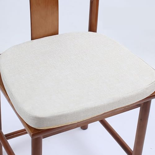Stuhlkissen Mit BäNdern, Verdicktes Hockerpolster Mit Rutschfestem Design Weiches Sitzkissen Mit Abnehmbarem Bezug für Zuhause BüRo Bodenmeditation Drinnen und DraußEn(#8,42x40x36x3cm) von MCNDSI