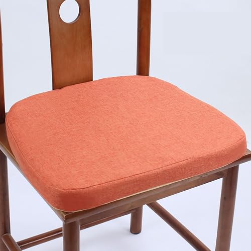 Stuhlkissen Mit BäNdern, Verdicktes Hockerpolster Mit Rutschfestem Design Weiches Sitzkissen Mit Abnehmbarem Bezug für Zuhause BüRo Bodenmeditation Drinnen und DraußEn(#9,42x38x36x3cm) von MCNDSI