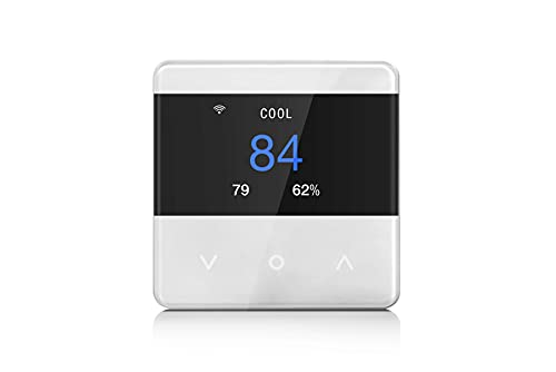 MCO Home Z-Wave Wärmepumpe/Konventionelle Klimaanlage Smart Thermostat, MH-3928 von MCO Home