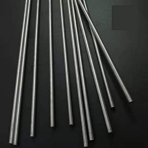 MCOLT 10 stücke ss304 Edelstahl Rohr DIY werkzeugmaschinenteile rohrmaterial, länge ca. 500 mm/stück (Size : 5.8mm OD x 4.8mm ID) von MCOLT