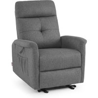 Mcombo - m Fernsehsessel Elektrisch Verstellbar, Relaxsessel mit Liegefunktion, Recliner Chair, Seitentasche & Haltebänder, Sessel Wohnzimmer, 7089 von MCOMBO