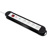 Mcpower Steckdosenleiste KL-04, 4-fach, 1,4 m Zuleitung üs, Schalter von MC POWER