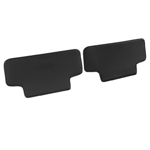 Für Toyota RAV4 XA50 2019 2020 2021 2022 2023 2024 RAV 4 Hybrid Leder Sitz Zurück Abdeckung Schutz Anti Kick Matten Autoinnenraum(2PCS) von MCQNDS