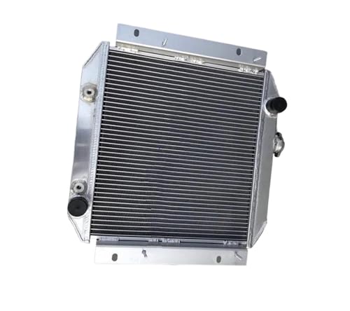 MCQNDS 1 Stück Auto-Aluminium-Kühler Für F&ord Für Escort 1.3L 1.6L 2.0L at/MT 1971 1972 1973 1974 1975 1976 1977 1978 1979 1980 Motorkühler von MCQNDS
