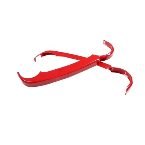 MCQNDS ABS Auto Center Control Navigation Seitenabdeckung Trim Aufkleber Für Toyota Für FJ Für Cruiser 2007-2021 Autoinnenraum(Red) von MCQNDS