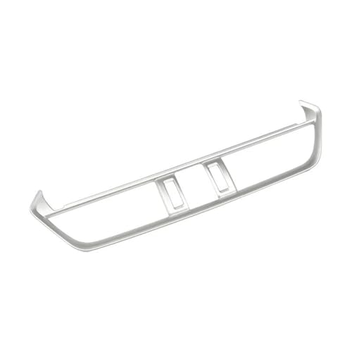 MCQNDS Auto Zentrale Klimaanlage Vent Outlet Trim Abdeckung Für Toyota RAV4 XA50 2019 2020 2021 2022 2023 2024 RAV 4 Hybrid Autoinnenraum(Silber) von MCQNDS