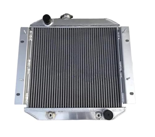 MCQNDS Für F&ord Für Escort 1.3L 1.6L 2.0L at/MT 1971 1972 1973 1974 1975 1976 1977 1978 1979 1980 Aluminium Kühler Motorkühler von MCQNDS