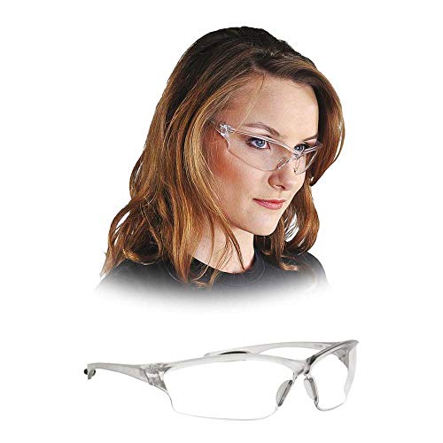 MCR MCR-LAW-T Schutzbrillen, Transparent-Transparent, 10 Stück von MCR Safety