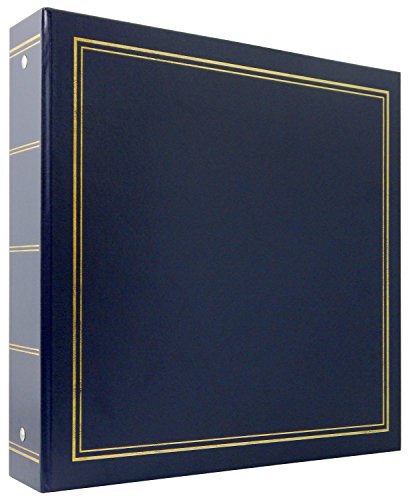 MBI von MCS Industries Library Collection 400 Pocket 10,2 x 15,2 cm Fotoalbum in Blau von MCS