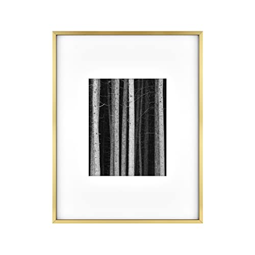 MCS Foundry Gallery Wall Frame, 16 x 24 in Without mat, Dark Silver von MCS