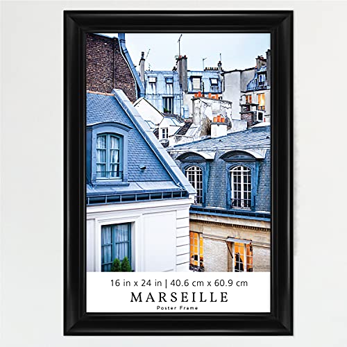 MCS Poster Frame, 16x24 Inch, Black Marseille Posterrahmen, 40,6 x 61 cm, Schwarz, 16 x 24 in von MCS