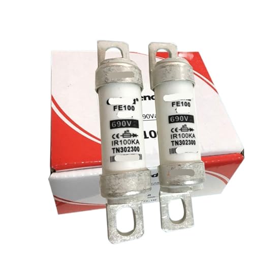 1 Stück DC-Sicherung FE100 100A-80A-63A-50A-45A-40A-35A 690V(FE63 63A black and white) von MCSEROST