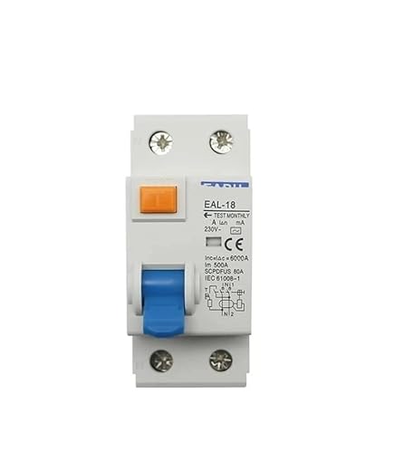2P 10/30mA AC Typ elektromagnetischer Fehlerstromschutzschalter Differentialschutzschalter Sicherheitsschalter(30MA_16A) von MCSEROST