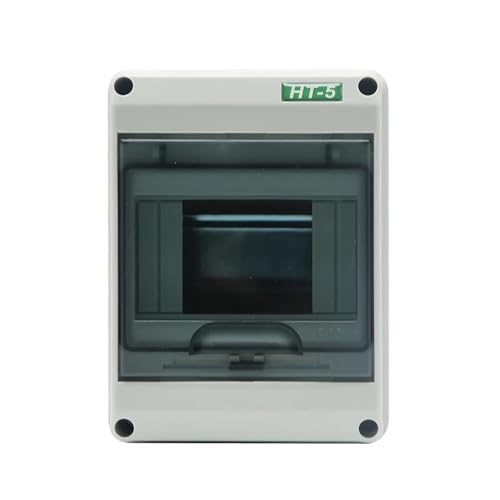 HT-5/8/12/15/18/24 wasserdichter Kunststoff-Verteilerkasten, Schalttafeleinbau-Verteilerkasten, wasserdichter Anschlusskasten for den Außenbereich, IP65(HT-5-120 * 160 * 95mm) von MCSEROST