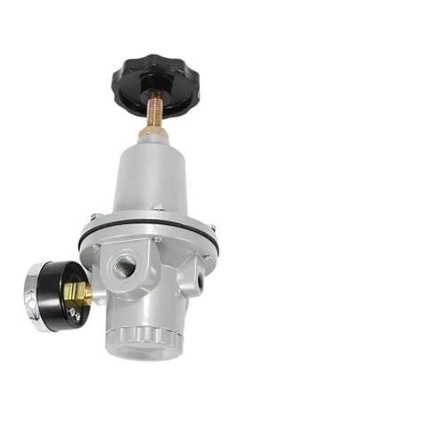 Pneumatischer Hochdruck-Luftregler 0~40 Bar mit Manometeranschluss 1/4 3/8 1/2 2 Zoll 1/2" QTYH-15/10 08 25(QTY-25) von MCSEROST