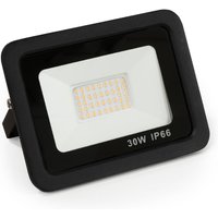 LED-Außenstrahler McShine Slim 30W, 2550 Lumen, IP66, 3000K, warmweiß von MCSHINE