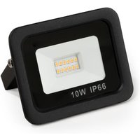 LED-Außenstrahler Mcshine Slim 10W, 850 Lumen, IP66, 3000K, warmweiß von MCSHINE
