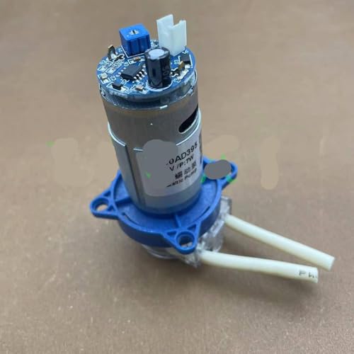 MCUXMVUMI 1pc DTF Nuocai DTG -Drucker A3 60 cm peristaltische Tintenpumpe kompatibel mit weißer Tintenzirkulation Verstellbarer Geschwindigkeitspumpe Motor von MCUXMVUMI