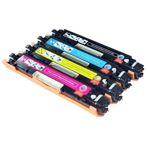 MCUXMVUMI 4PCS -Kompatible CE310 CE310A 313A 126A 126 Farbtoner -Patrone Kompatibel mit Pro CP1025 M275 100 200 Farbe MFP M175A M175NW von MCUXMVUMI