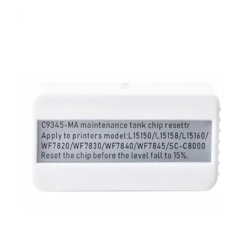 MCUXMVUMI C9345 Chip Resetter Kompatibel mit Wartungsbox kompatibel mit L11160 L15150 L15160 L6550 L6570 L8168 L8188 L8160 L8180 Pro L15180 L6580 Drucker von MCUXMVUMI
