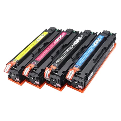 MCUXMVUMI Kompatible CF540A 203A 540A Farbtoner -Patrone Kompatibel mit Color Pro MFP M280FDW M281FDN M254DW M254NW Drucker von MCUXMVUMI