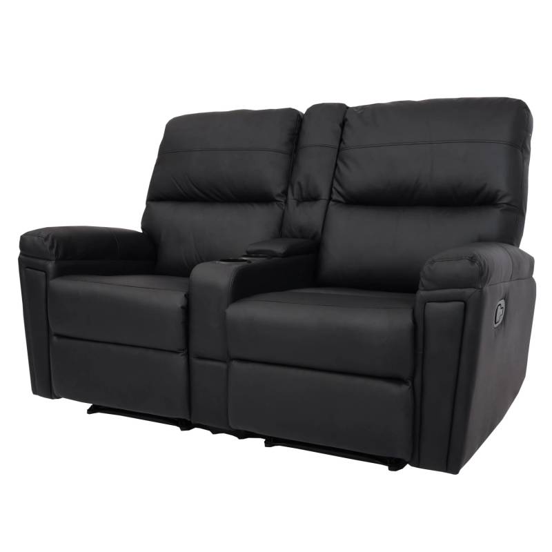 MCW 2er Kinosessel K17 Kunstleder Schwarz von MCW