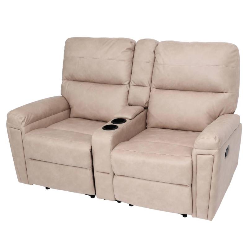 MCW 2er Kinosessel K17 Stoff/Textil Beige von MCW