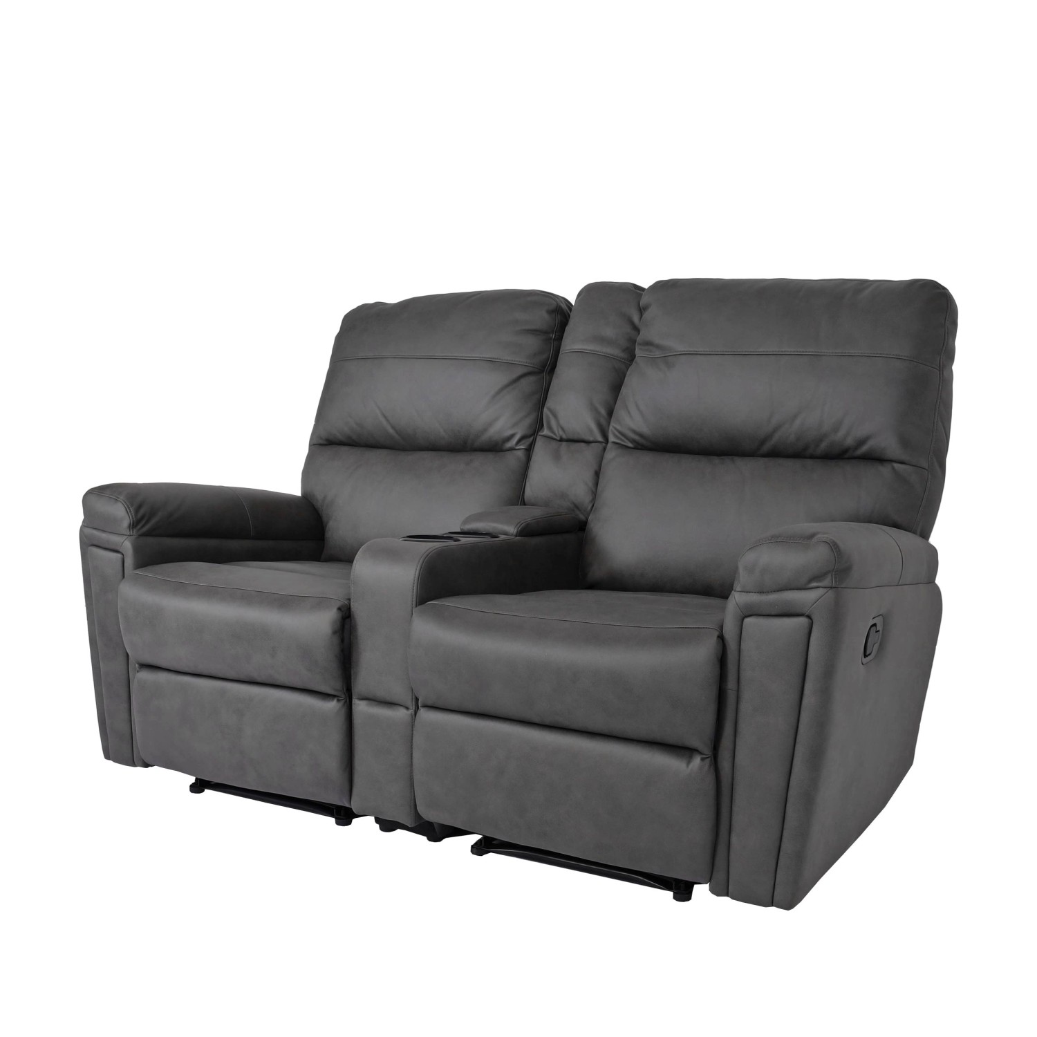 MCW 2er Kinosessel K17 Stoff/Textil Dunkelgrau von MCW