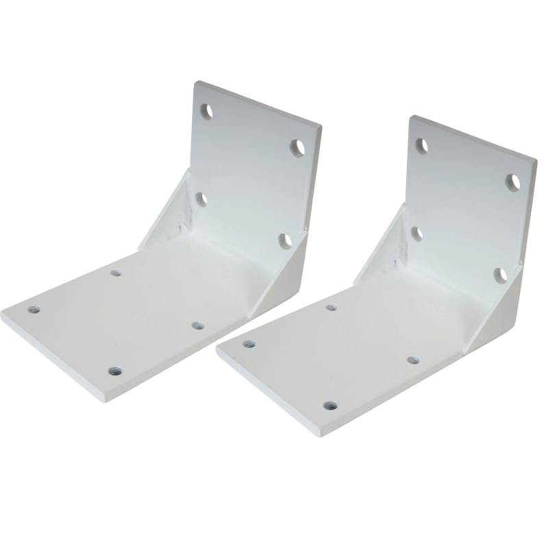 MCW 2er-Set Deckenadapter für Kassetten-Markise H122 H123 Deckenmontage Halterung Adapter Weiß von MCW