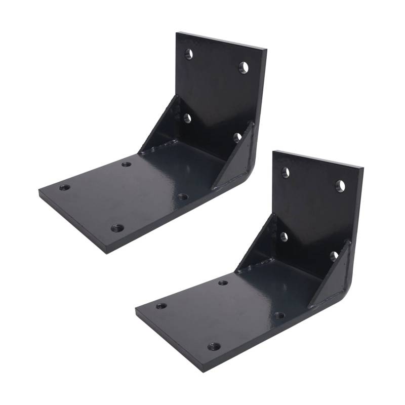 MCW 2er-Set Deckenadapter für Kassetten-Markise H122 H123 Deckenmontage Halterung Adapter anthrazit von MCW