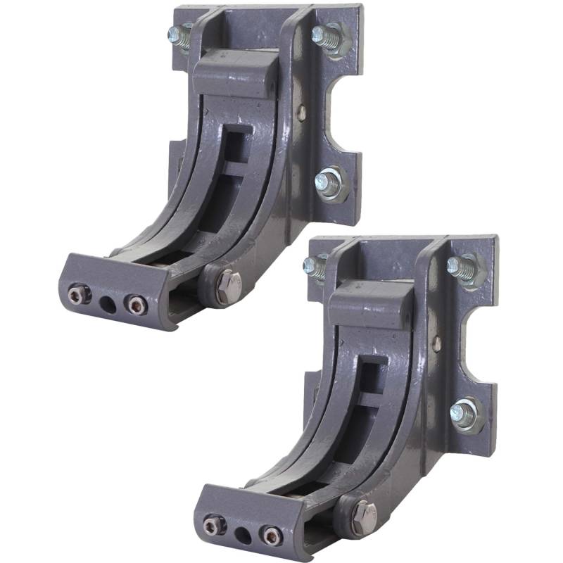 MCW 2er-Set Wandhalterung für Markise H122 H123 Wandkonsole Wandmontage Adapter Grau von MCW