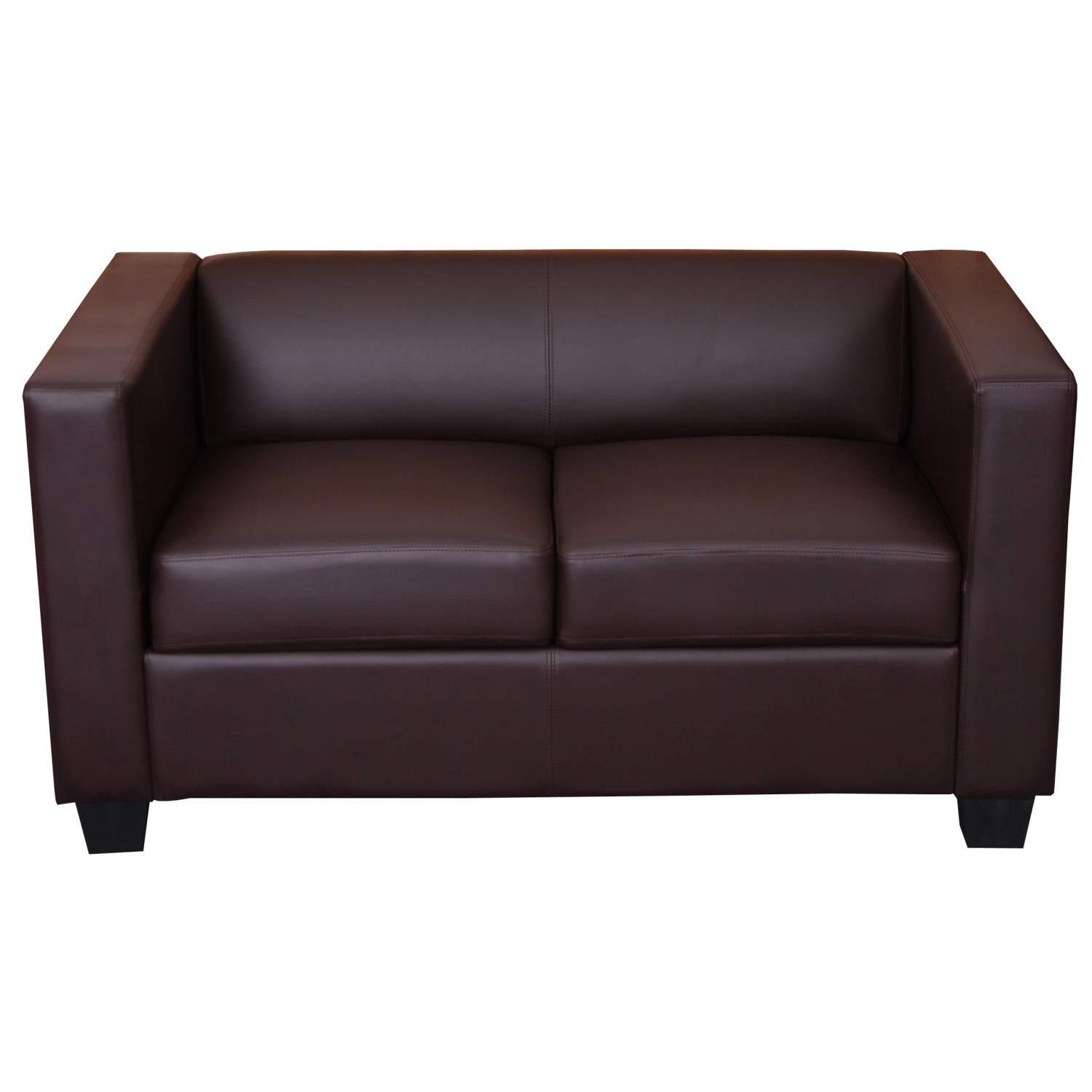 MCW 2er Sofa Lille Kunstleder Coffee MCW 2er Sofa Lille Kunstleder Coffee von MCW