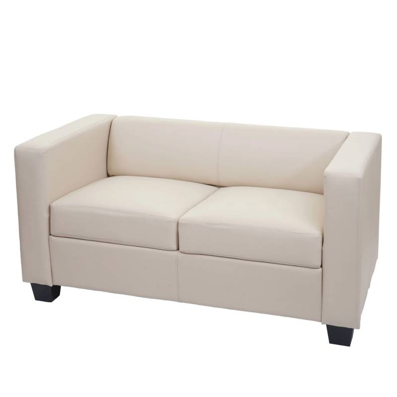 MCW 2er Sofa Lille Kunstleder Creme von MCW