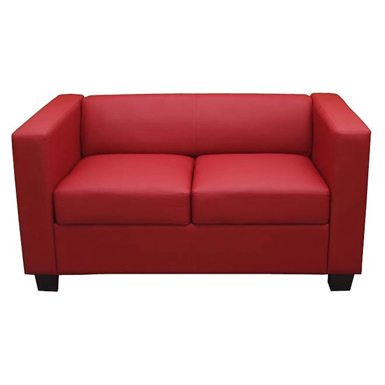 MCW 2er Sofa Lille Kunstleder Rot MCW 2er Sofa Lille Kunstleder Rot von MCW