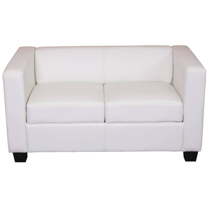 MCW 2er Sofa Lille Kunstleder Weiß von MCW