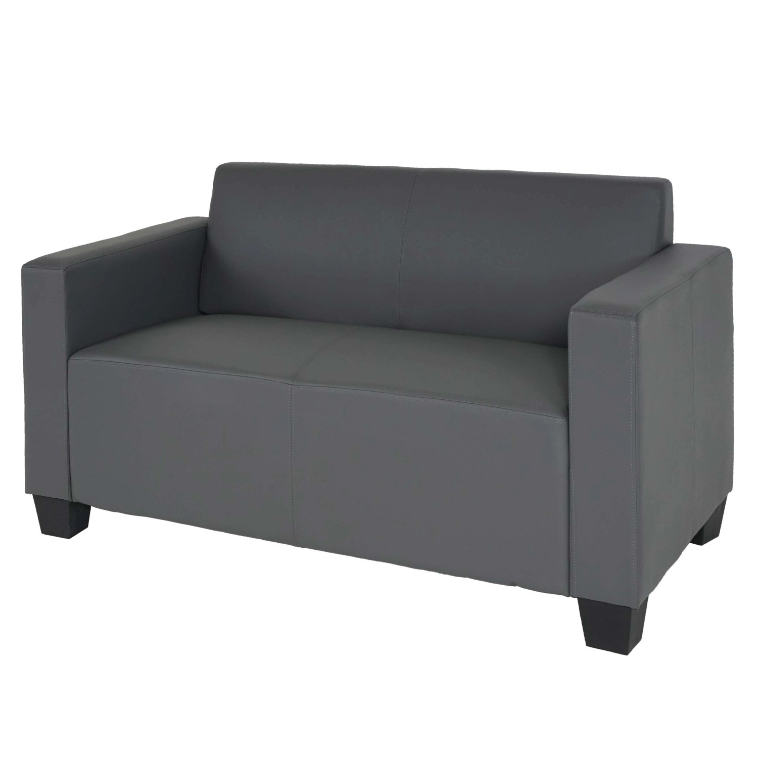 MCW 2er Sofa Moncalieri Kunstleder Dunkelgrau MCW 2er Sofa Moncalieri Kunstleder Dunkelgrau von MCW