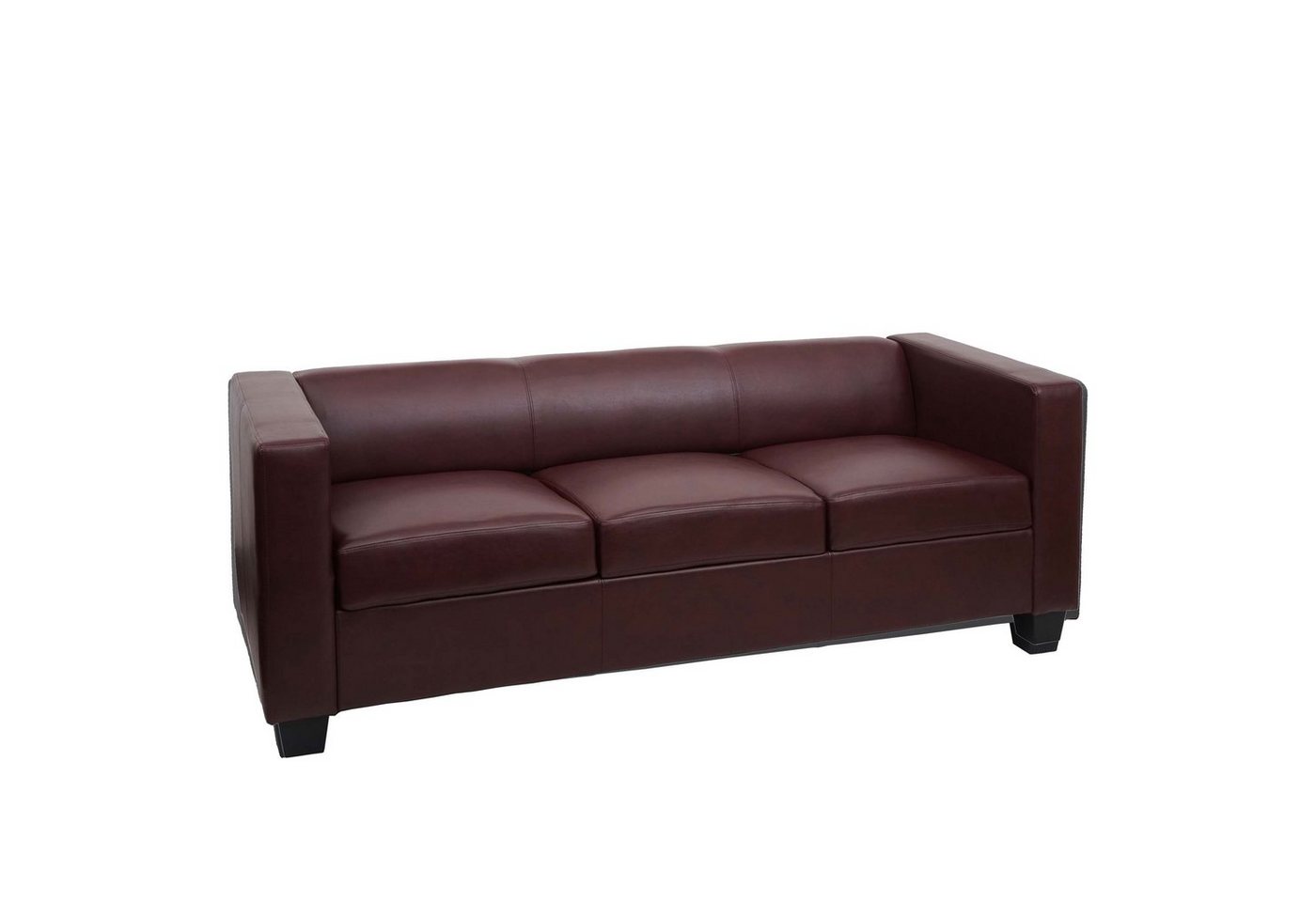 MCW 3-Sitzer Lille-S-K-3, 3-Sitzer, bequeme Sitzpolsterung, Lounge-Stil, Abgerundete Kanten von MCW