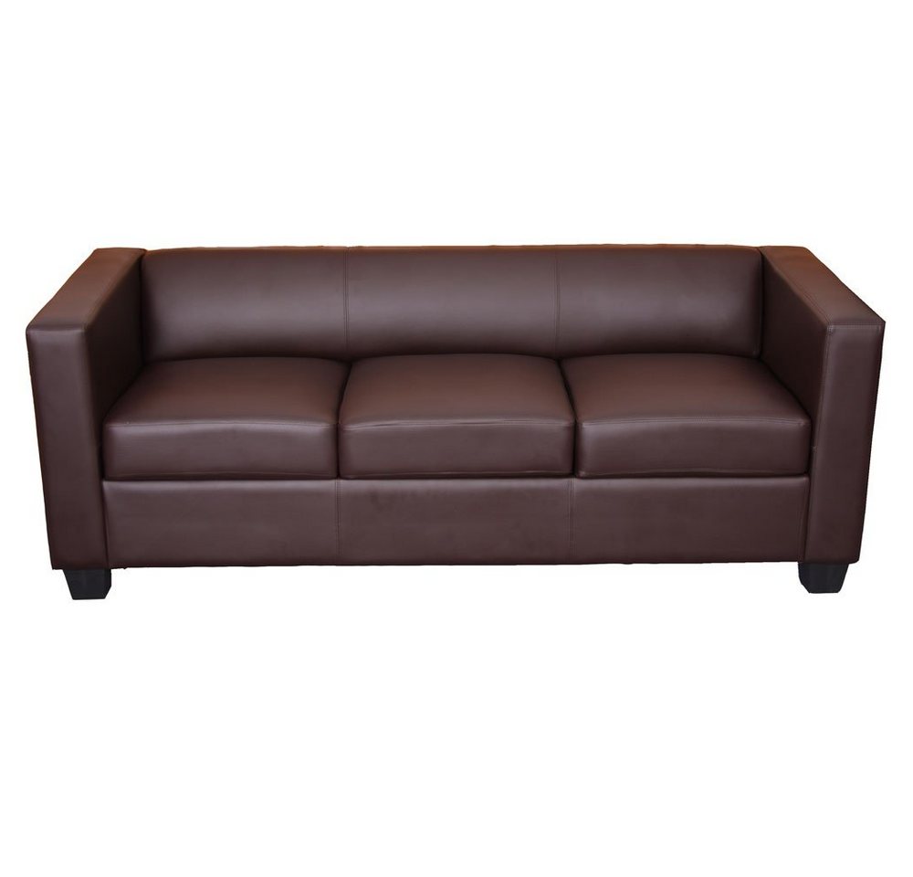 MCW 3-Sitzer Lille-S-K-3, 3-Sitzer, bequeme Sitzpolsterung, Lounge-Stil, Abgerundete Kanten von MCW