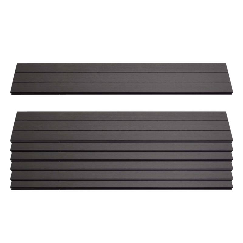 MCW 7er Set Latten Für WPC-Sichtschutz Savoie Bretter Windschutz Ca. 1qm - 90cm Anthrazit von MCW