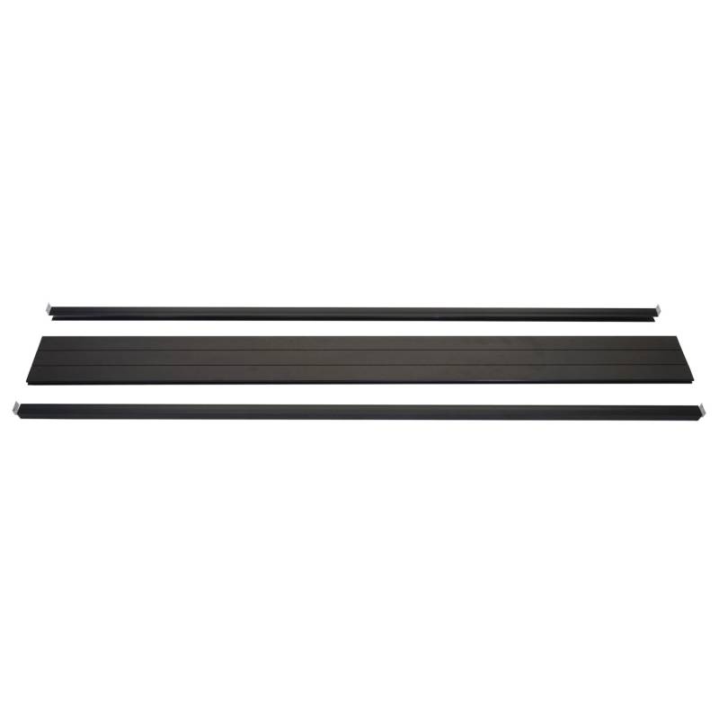 MCW Abschluss-Set für WPC-Sichtschutz Savoie Abschlussprofil Windschutz WPC-Pfosten 180cm anthrazit von MCW