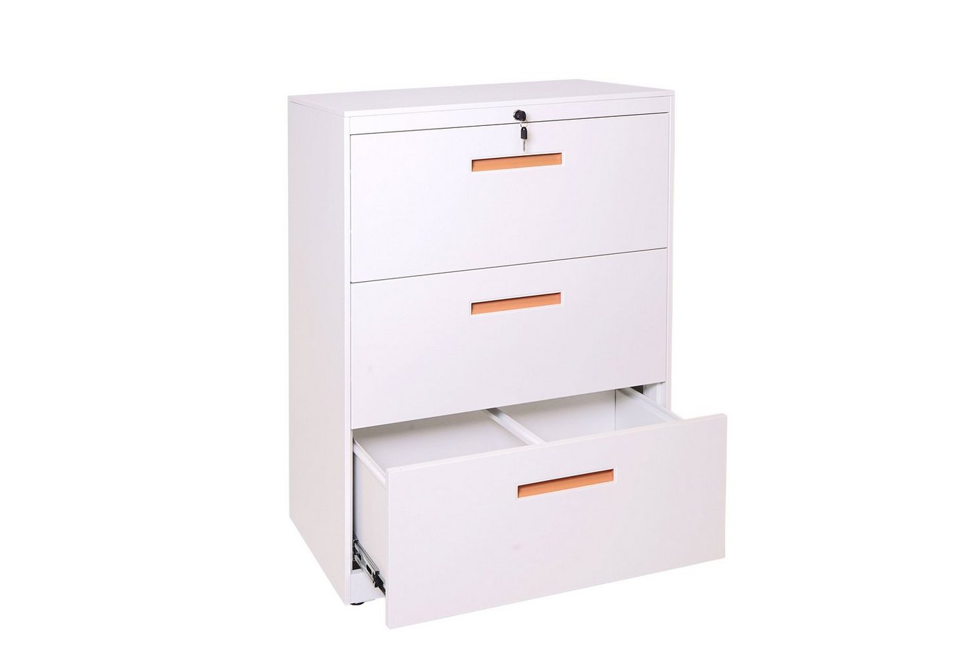 MCW Aktenschrank Preston A10 Metallschrank, 4 Registerschienen, Belastbarkeit pro Schublade: 40 kg von MCW