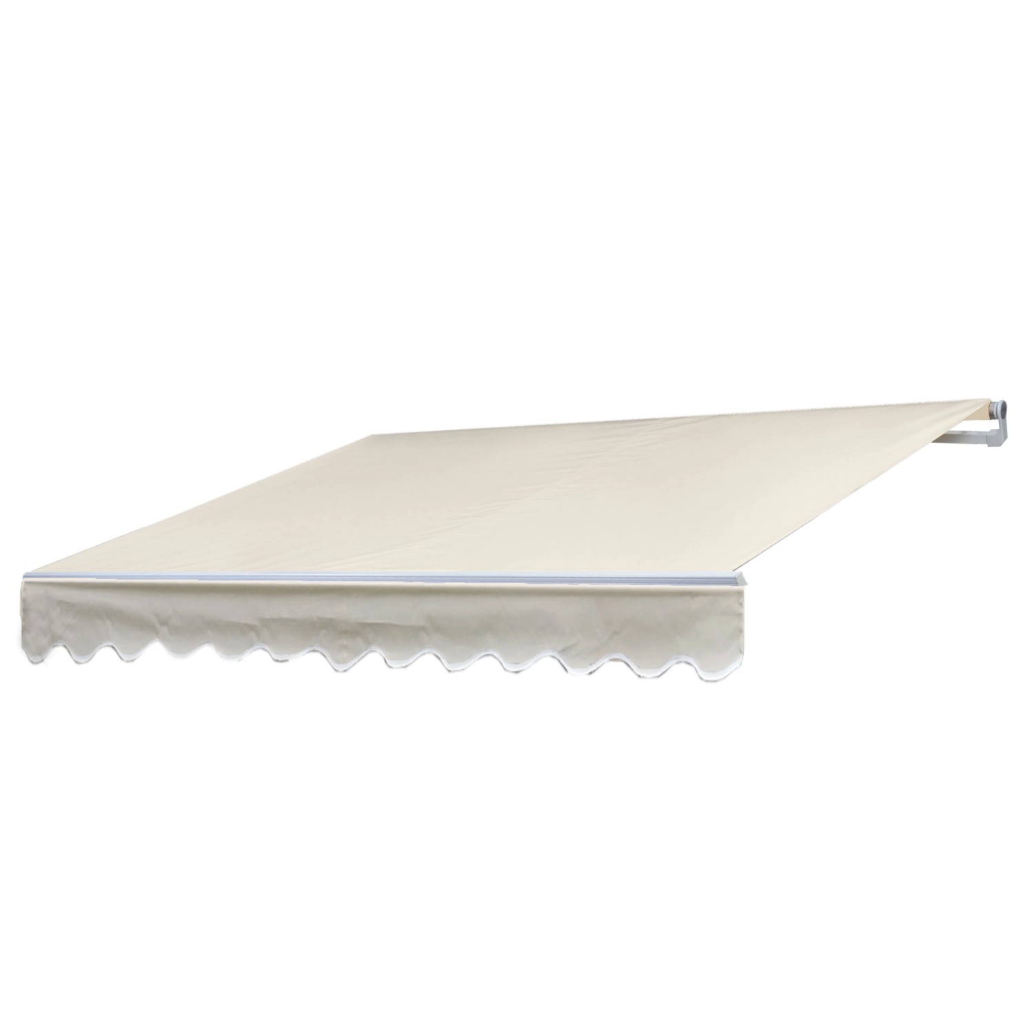 MCW Alu-Markise H792 5x3m Polyester Creme von MCW