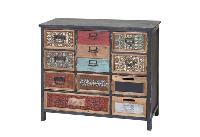 MCW Apothekerschrank MCW-A43-90 Herausnehmbare Schubladen, 3 Staufächer von MCW